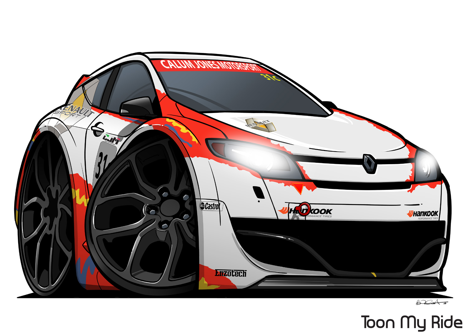 Renault Megane RS Racecar